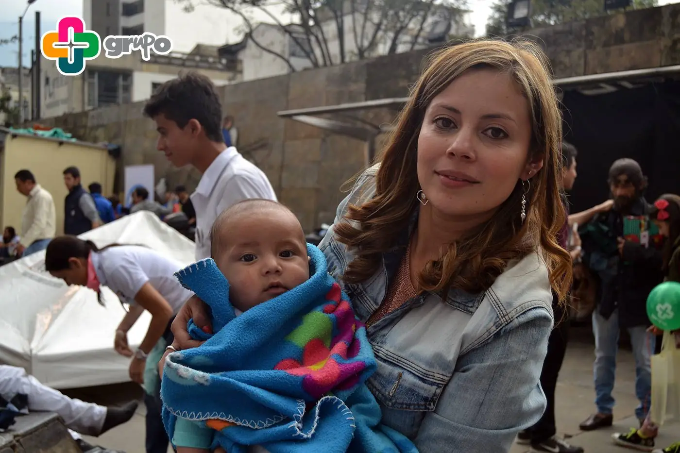 Bebé durante la jornada de Street Store 2014