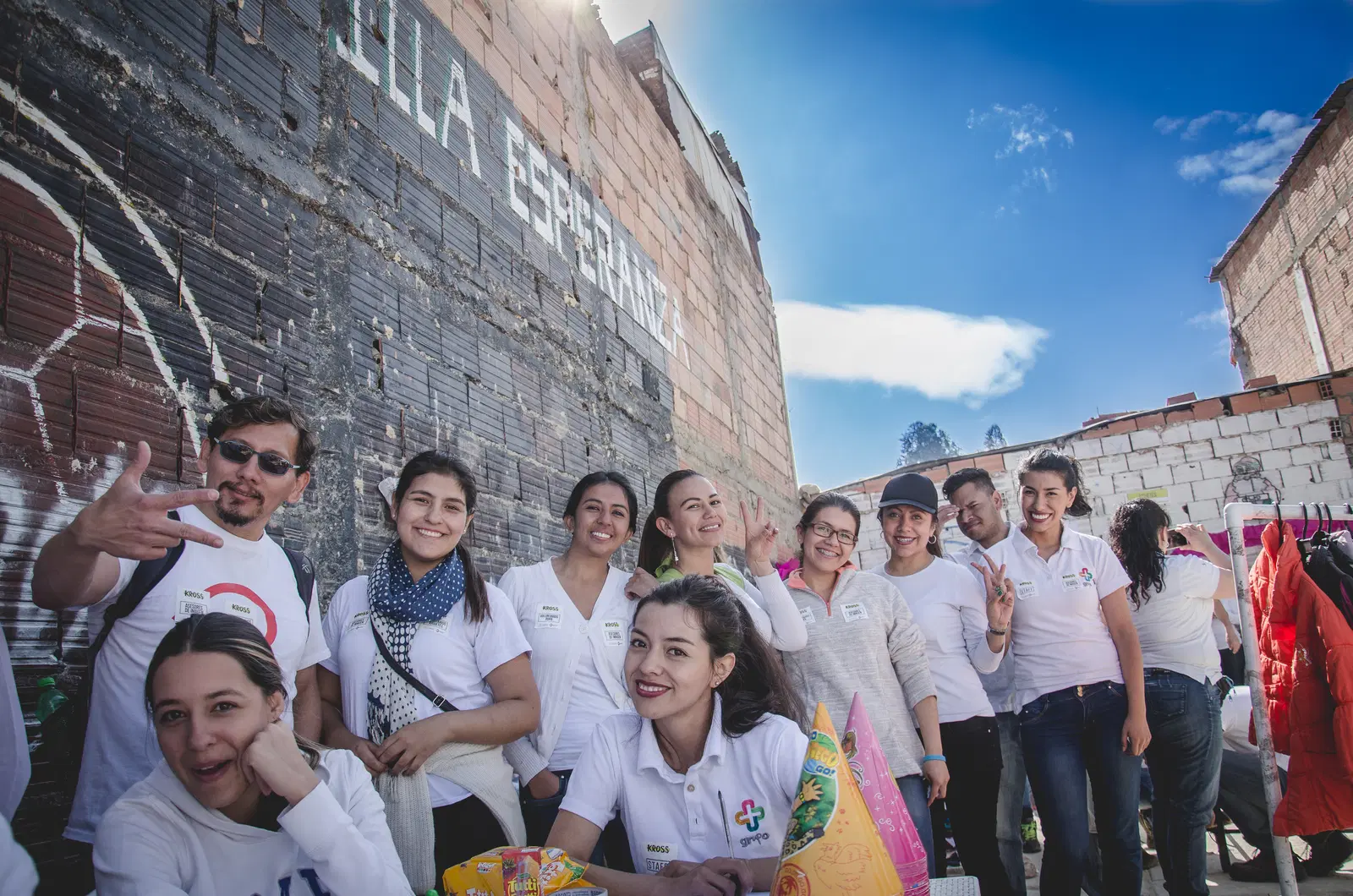 Equipo participante de Kross 2017 en Villa Esperanza