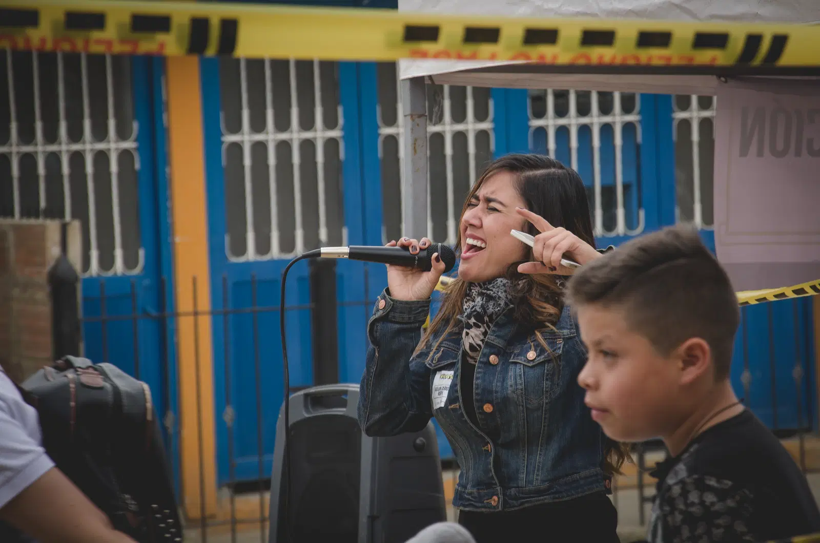 Presentación musical durante Kross 2017