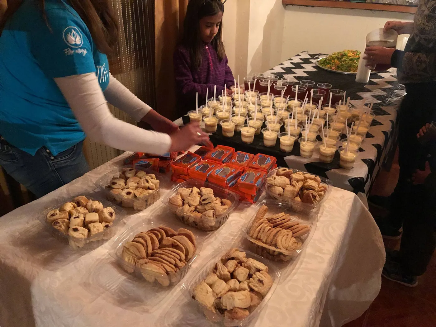 Preparación de la cena
