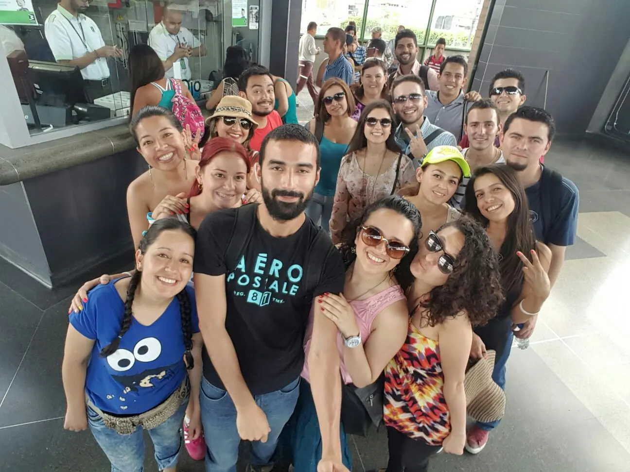 Equipo reunido después de las jornadas