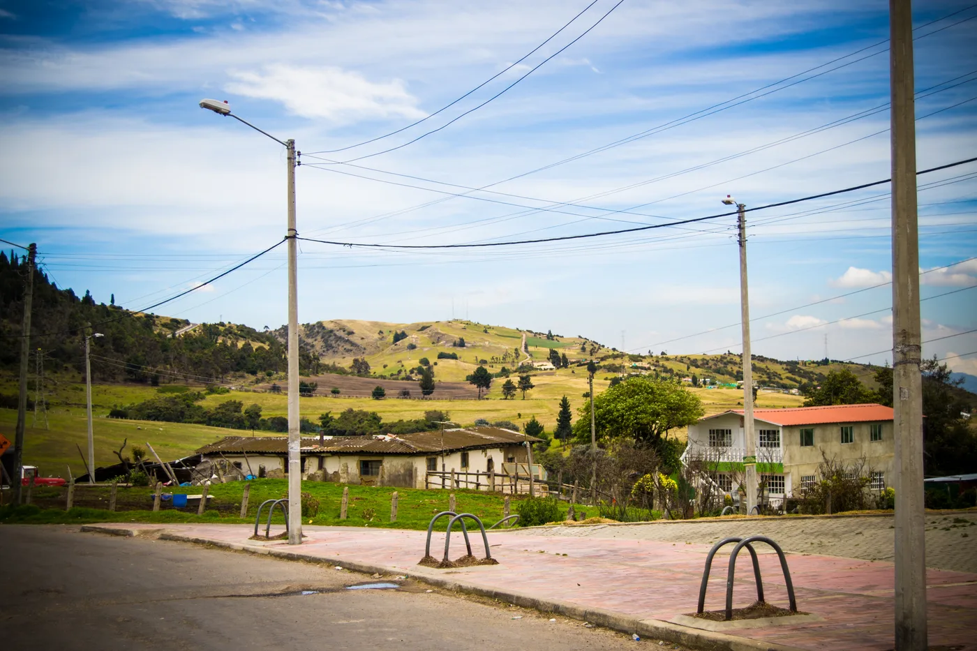 Paisaje de Quiba al cierre del registro fotográfico