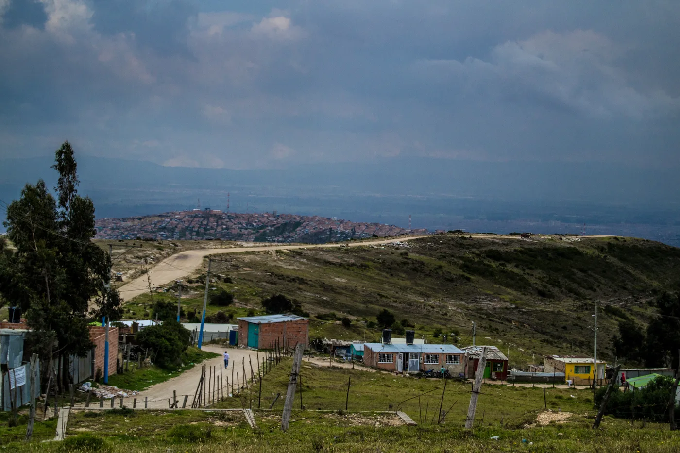 Paisaje rural y urbano de Quiba en Ciudad Bolívar