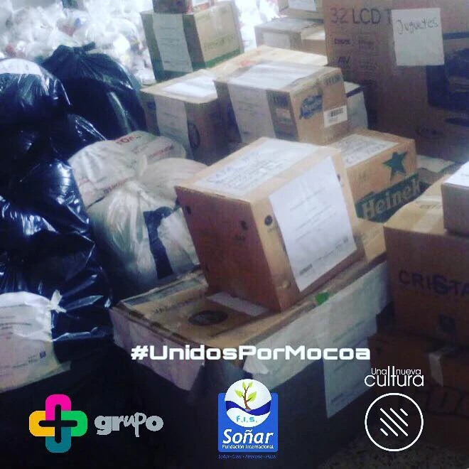 Ayudas reunidas para Mocoa en 2017