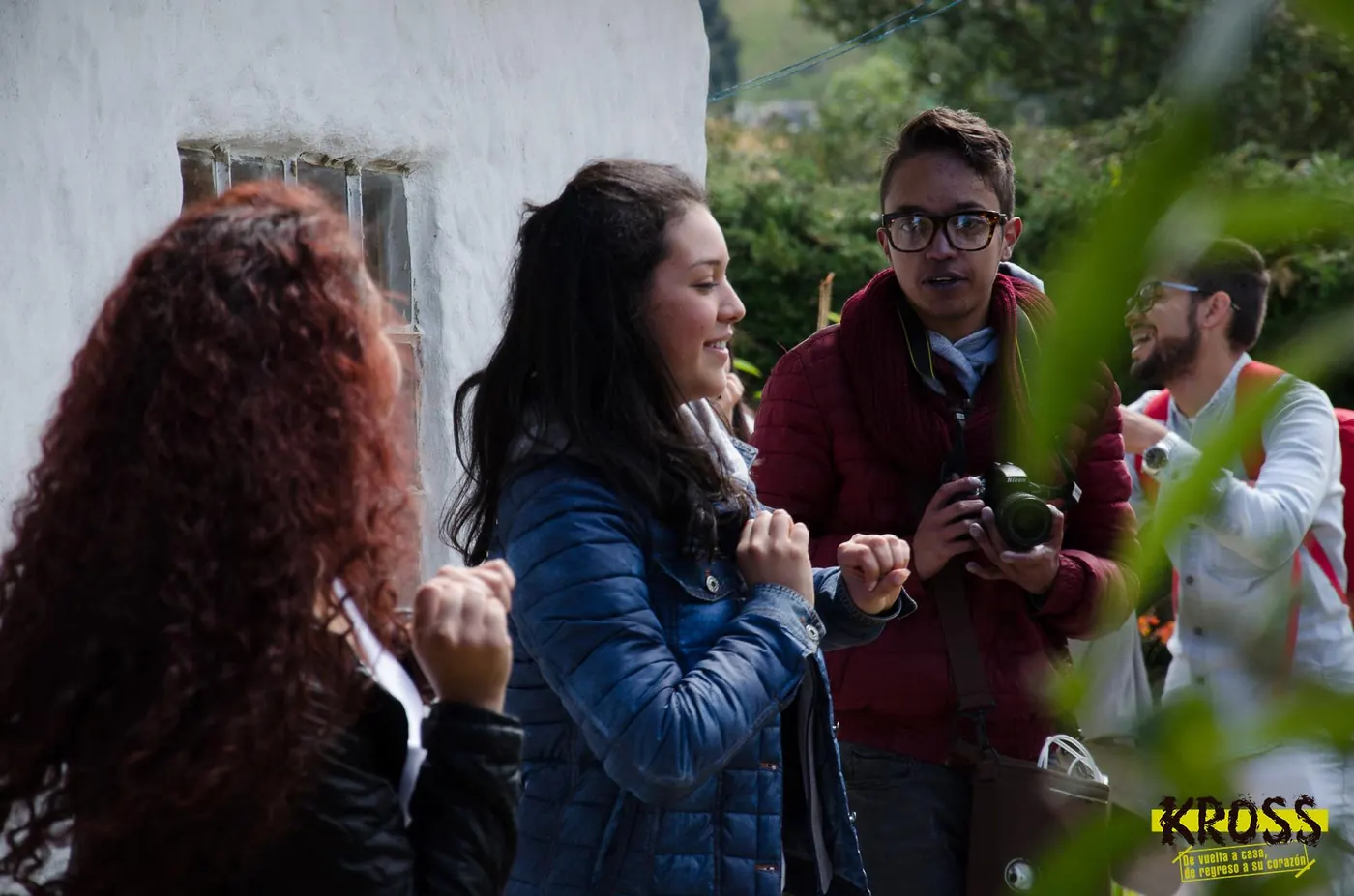 Conversacion al aire libre